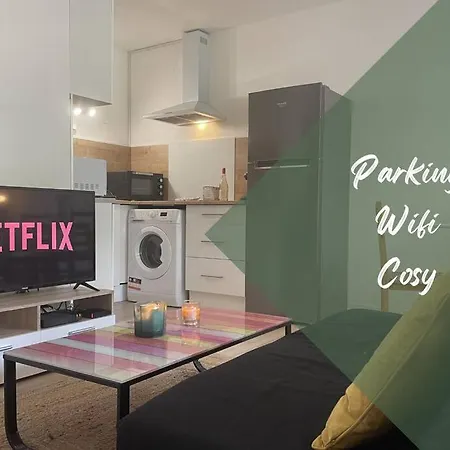 Cosy - Balcon - Wifi - Free Parking